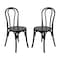 Flash Furniture Betsy Commercial Grade Early American Thonet Style Solid Wood Stackable Dining Chair, 2PK 2-ZH-8003A-EAW-GG - alternate 1